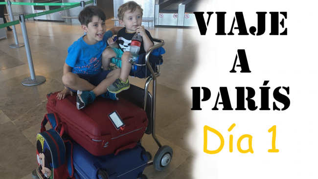 Viaje a París, dia 1